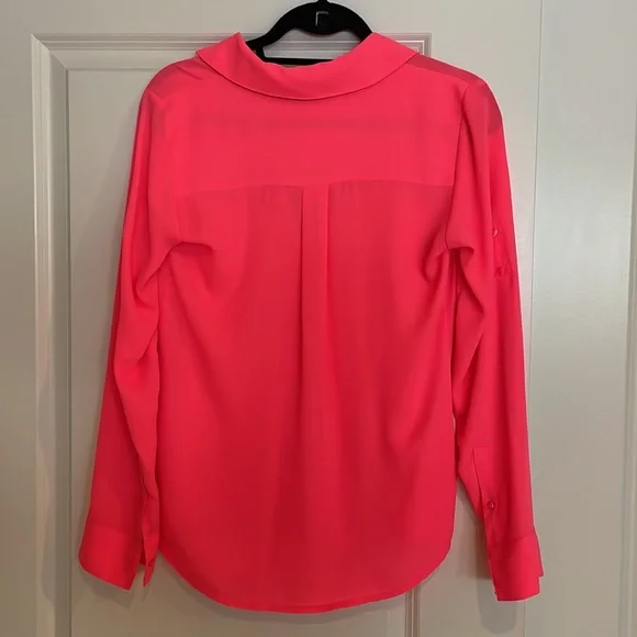 Express button down collared blouse. Size XS - Picture 2 of 4